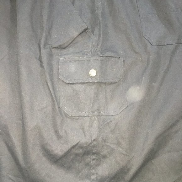 Erica Brooke Collection Womens Super Plus 32 Black 100% Cotton Side Pocket Short - Picture 8 of 8